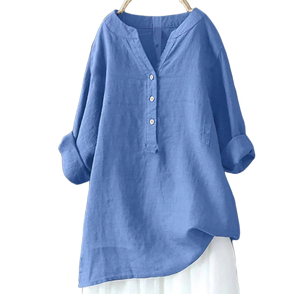 Grace™ - Comfy Oversized Casual Shirt