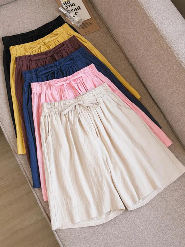 DRAWSTRING LOUNGE SHORTS