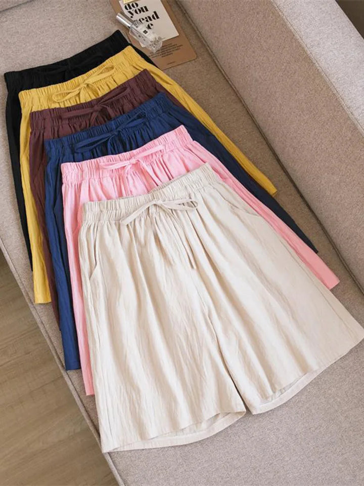 DRAWSTRING LOUNGE SHORTS
