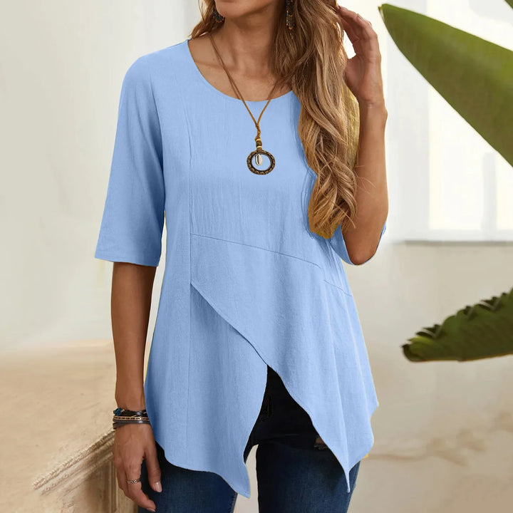 Sophia™ - Comfy Linen Blouse
