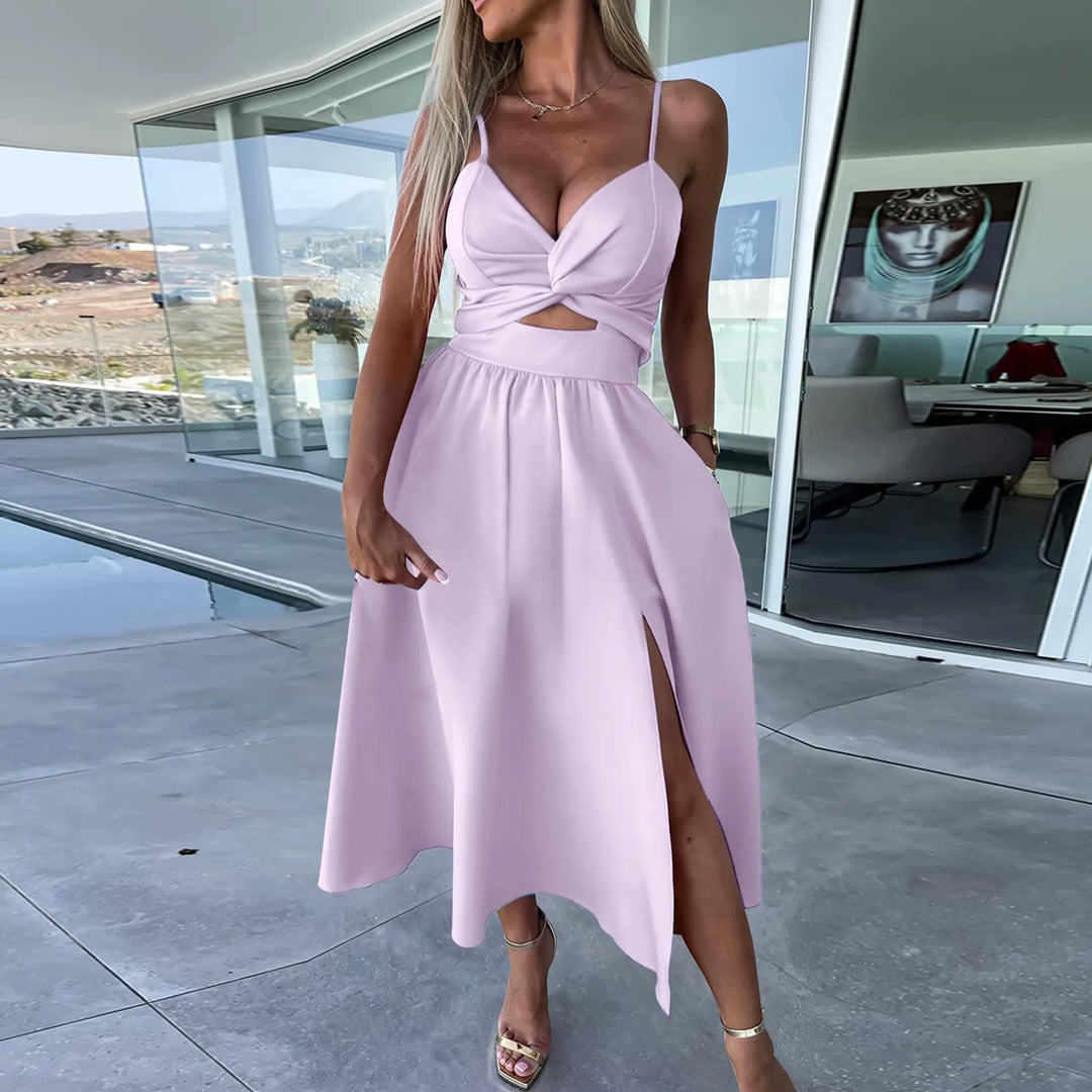 Scarlett™ - Stylish Sleeveless Split Dress