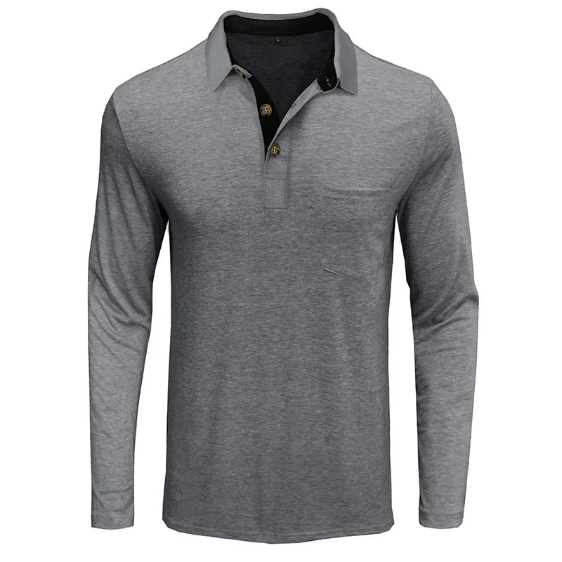 Jörg™ | Men's long-sleeved shirt with buttons