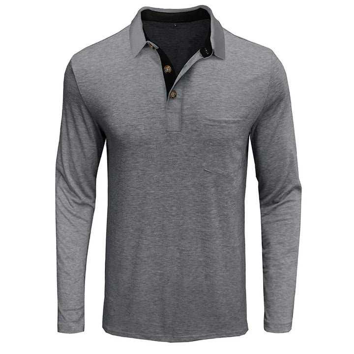Jörg™ | Men's long-sleeved shirt with buttons