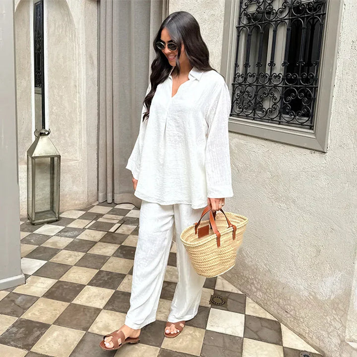 Victoria™ - Breathable Linen Set