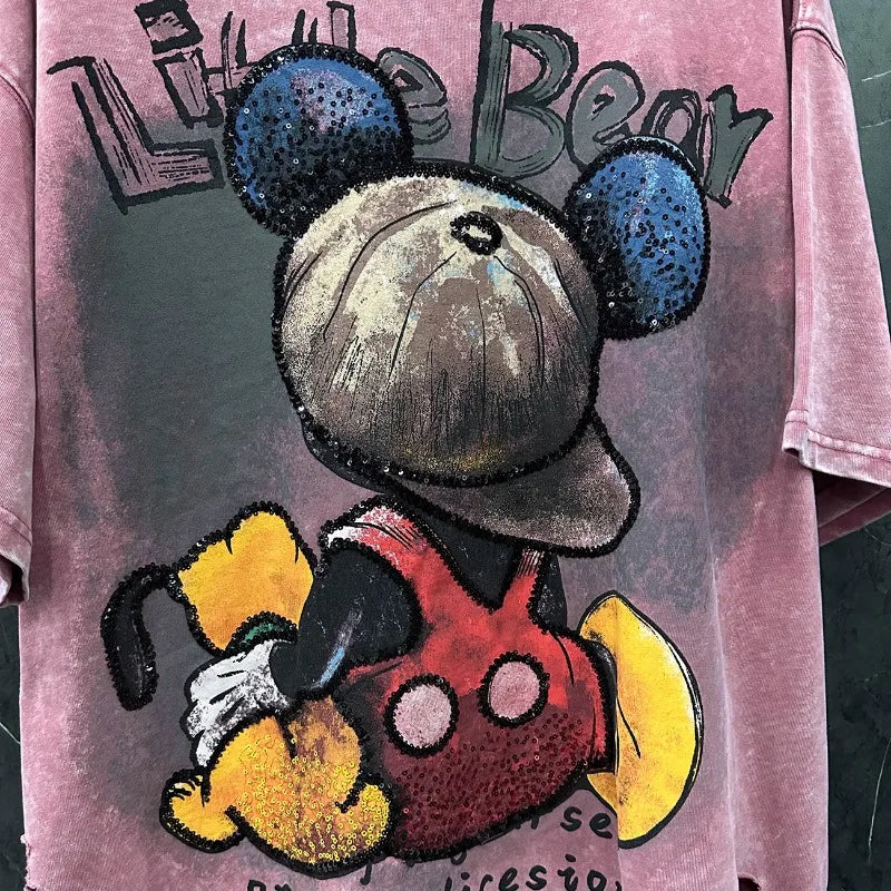 The “Too Cool to Care” Sequin Tee