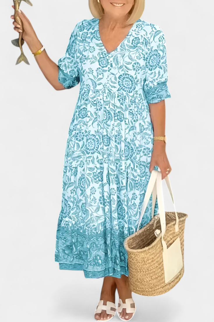 Elodie | Summer Floral Dress