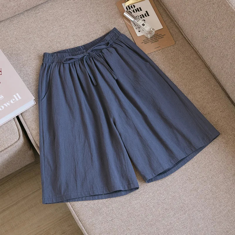 DRAWSTRING LOUNGE SHORTS