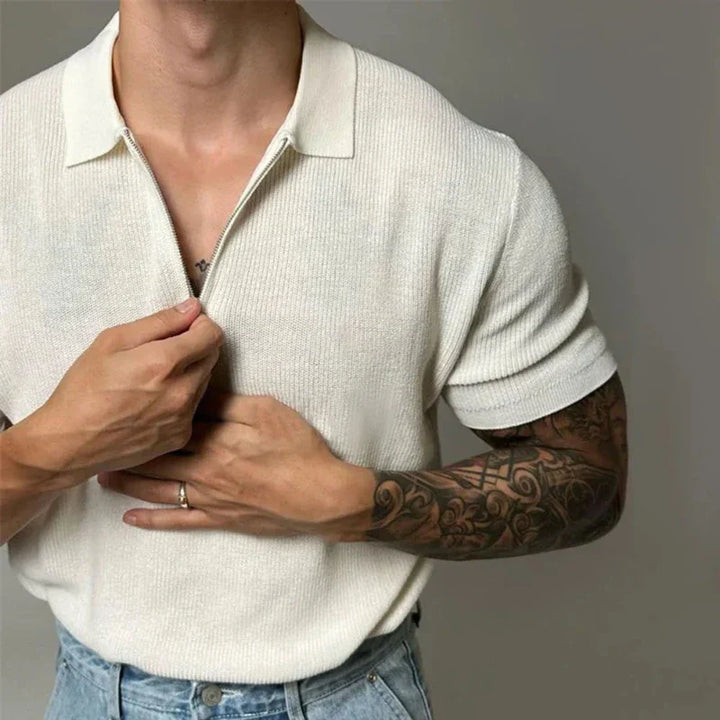 MORCO ZIP MUSCLE SHIRT