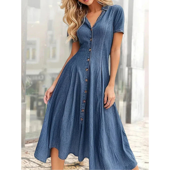 Sophia™ - Casual Loose Shirt Dress