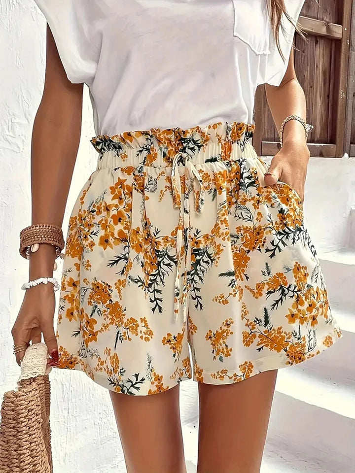 Sienna | Summer Flower Shorts