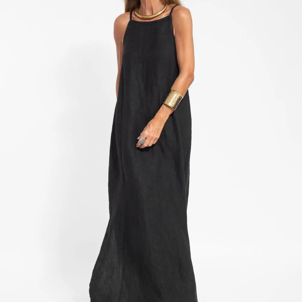 ELEGANCE SHOULDERLESS MAXI DRESS