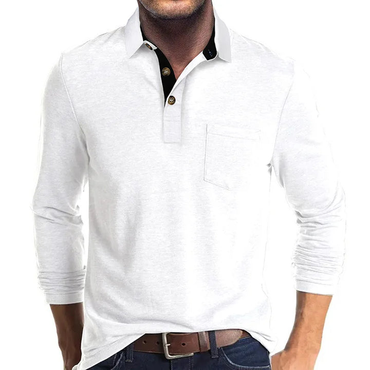 Jörg™ | Men's long-sleeved shirt with buttons