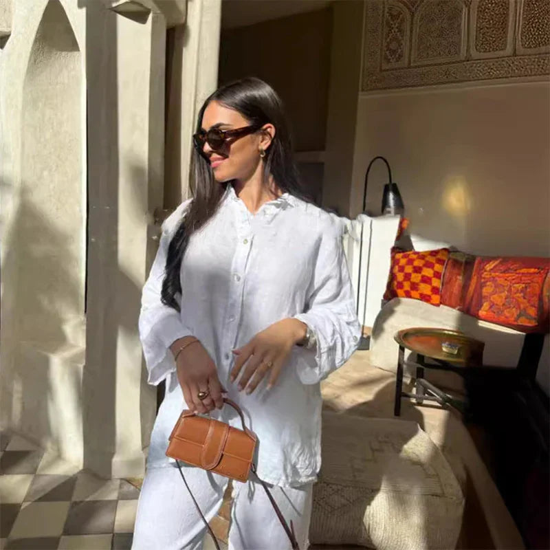 Layla™ - Breathable Linen Set