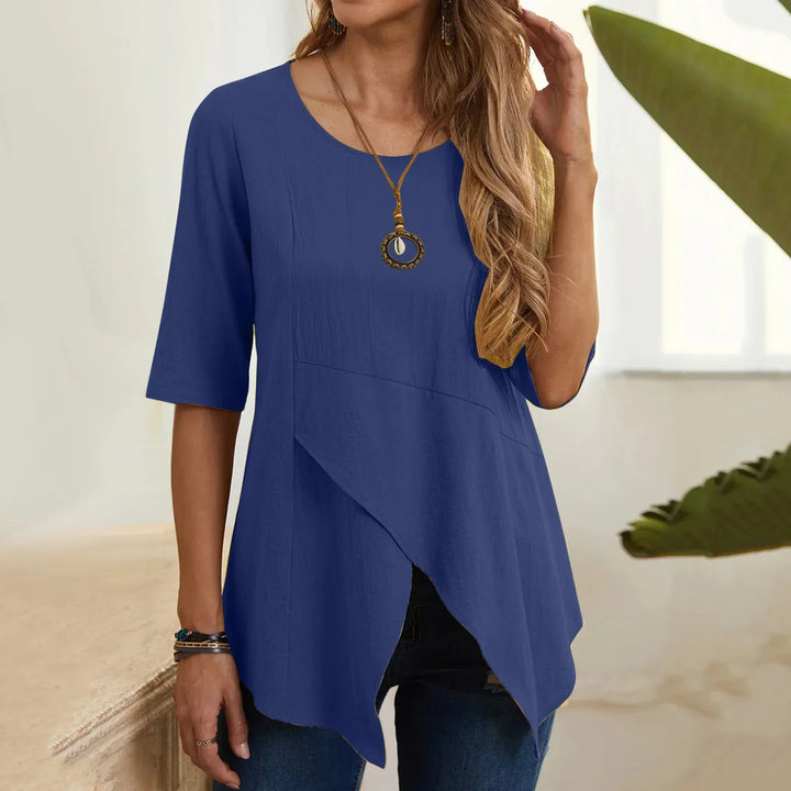 Sophia™ - Comfy Linen Blouse