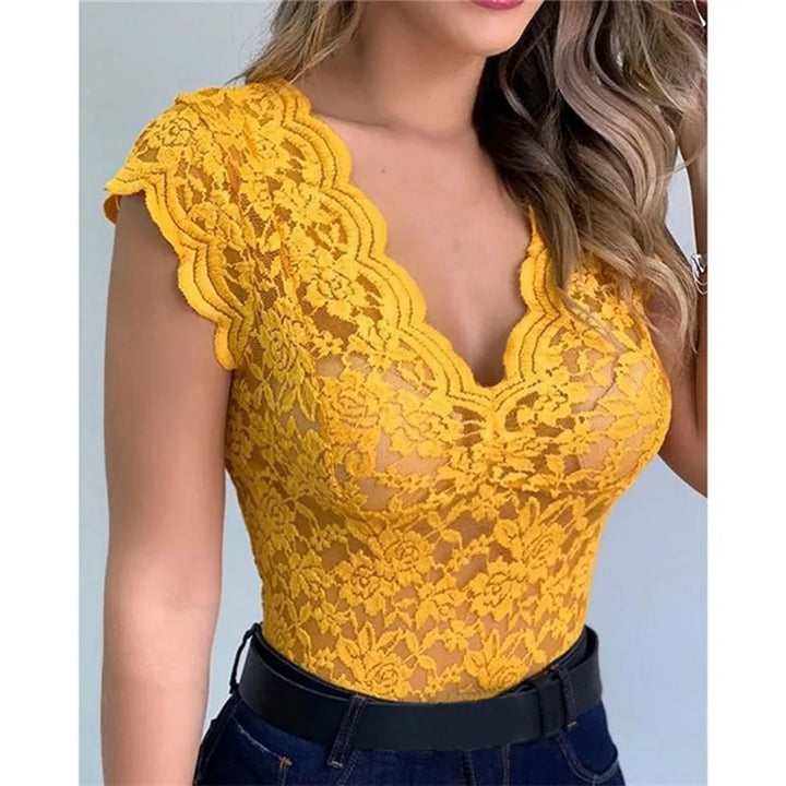 Amelia™ - Stylish Lace Blouse