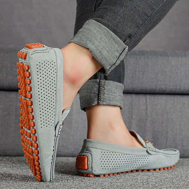 Duque - Breathable leather shoes for men