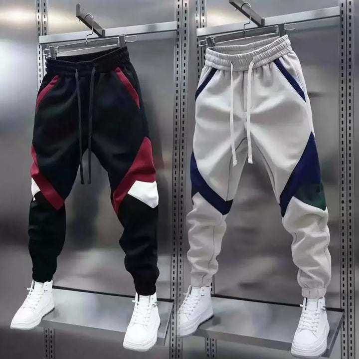 Paneled Casual Pants