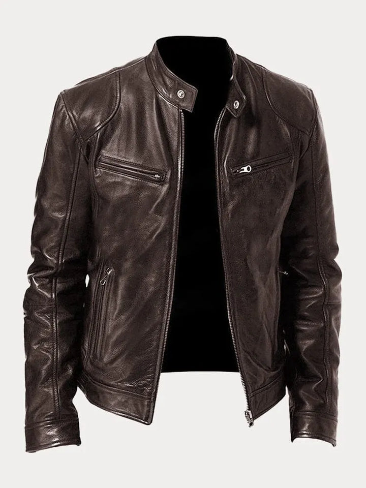 FOZO™ CASUAL LEATHER JACKET