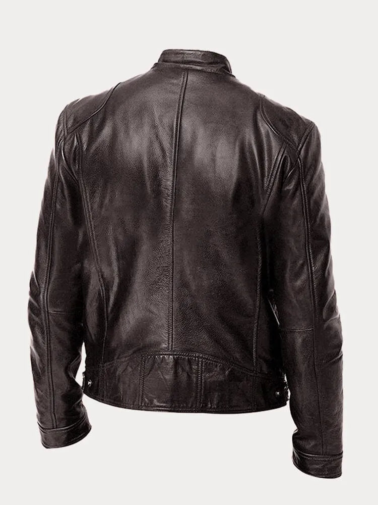 FOZO™ CASUAL LEATHER JACKET
