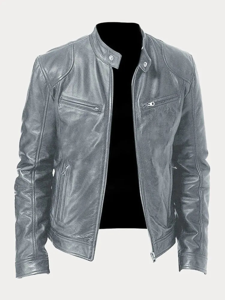 FOZO™ CASUAL LEATHER JACKET