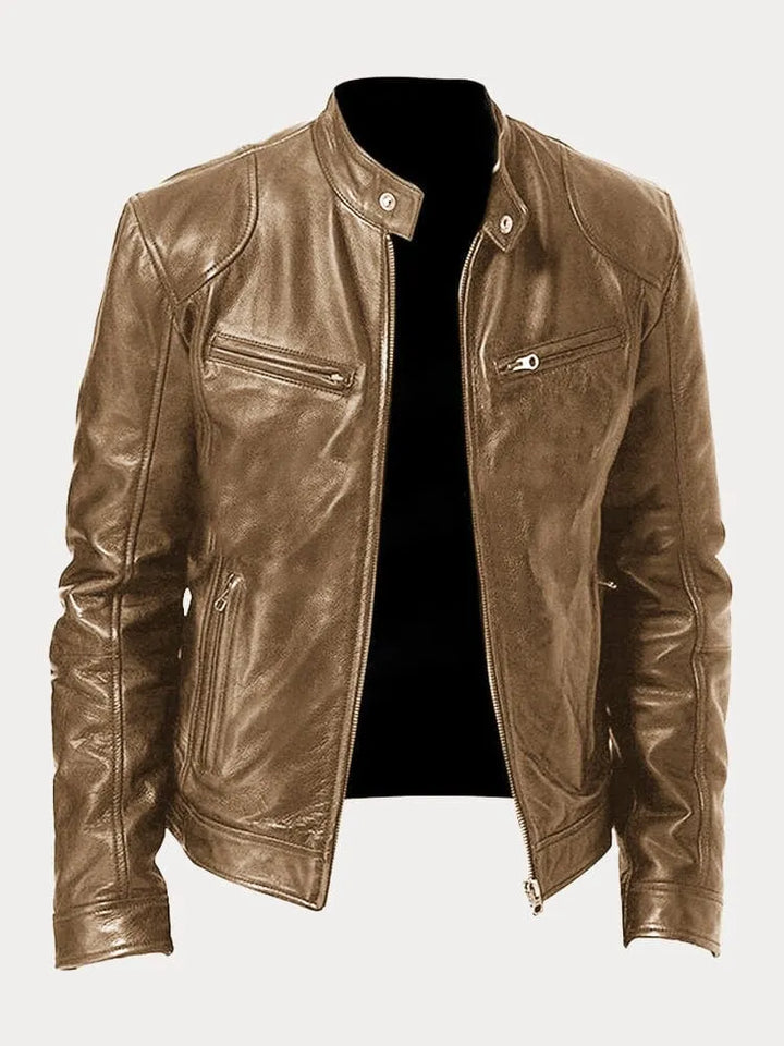 FOZO™ CASUAL LEATHER JACKET