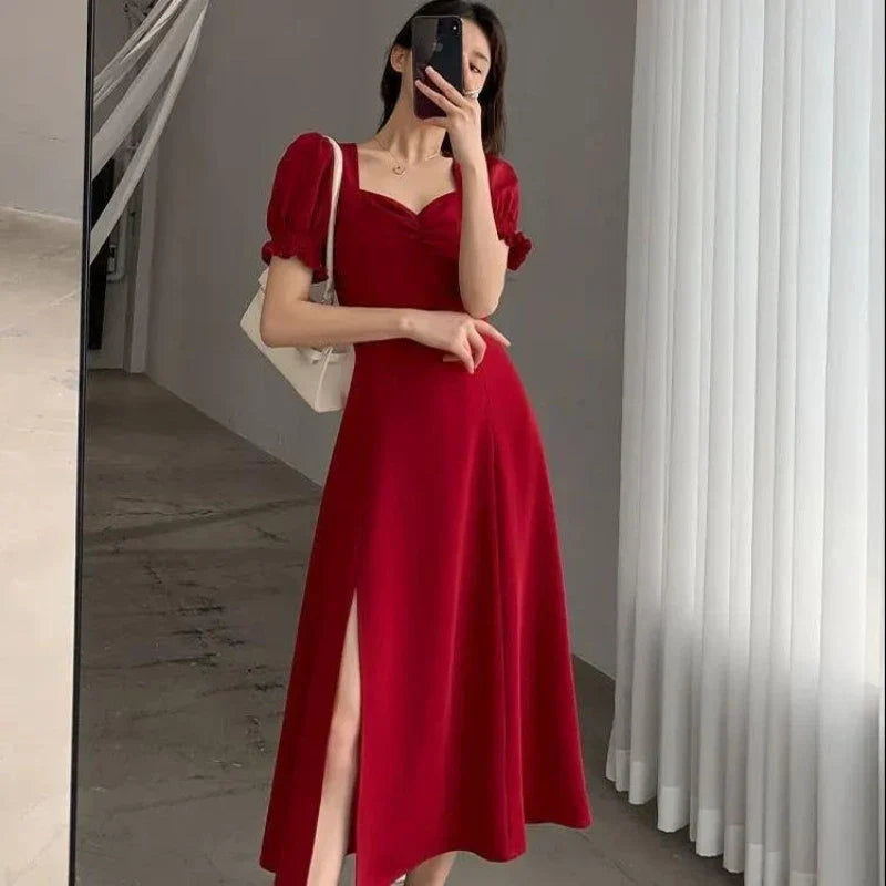 Victoria™ - Elegant Slit Dress
