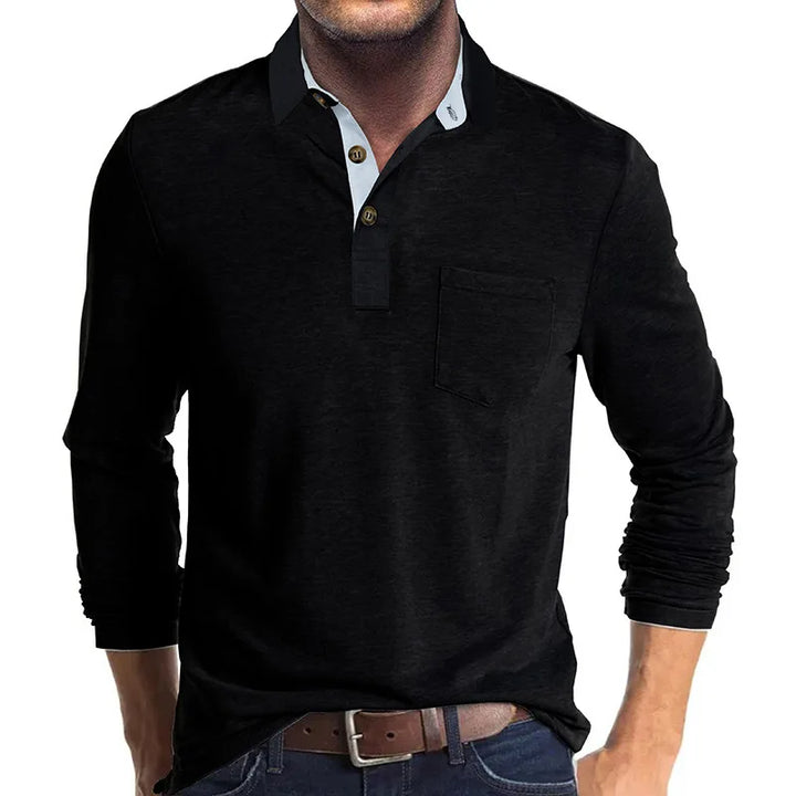 Jörg™ | Men's long-sleeved shirt with buttons