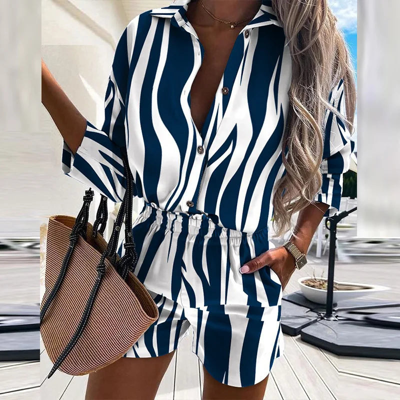 Scarlett™ - Comfortable Striped Set