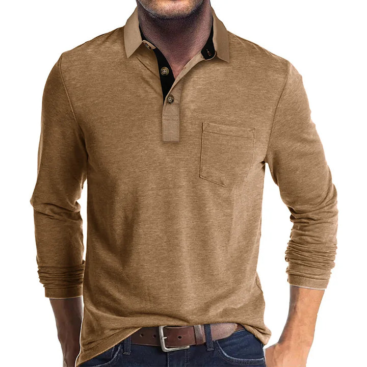 Jörg™ | Men's long-sleeved shirt with buttons
