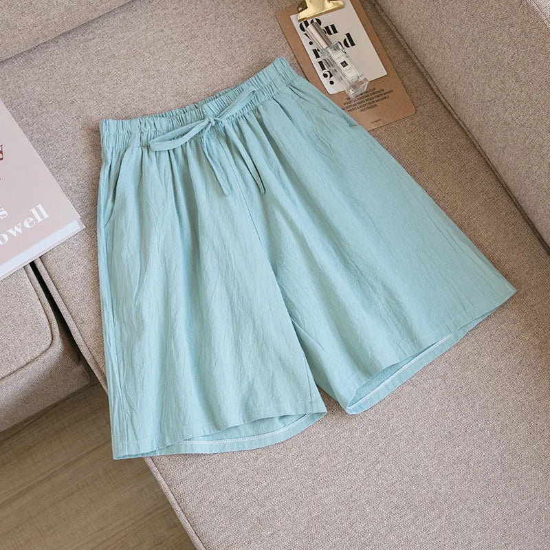 DRAWSTRING LOUNGE SHORTS