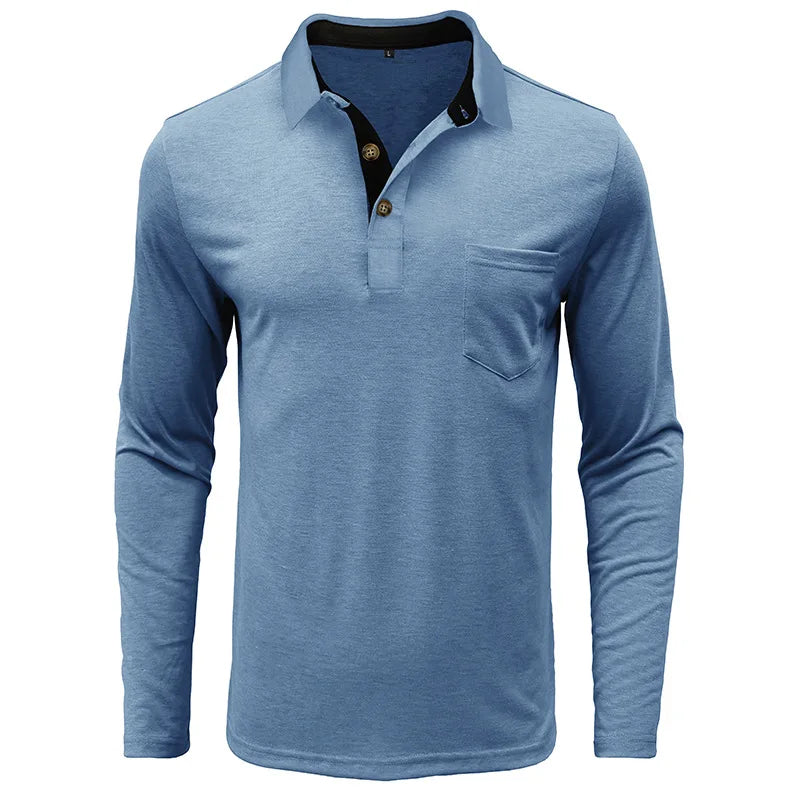 Jörg™ | Men's long-sleeved shirt with buttons