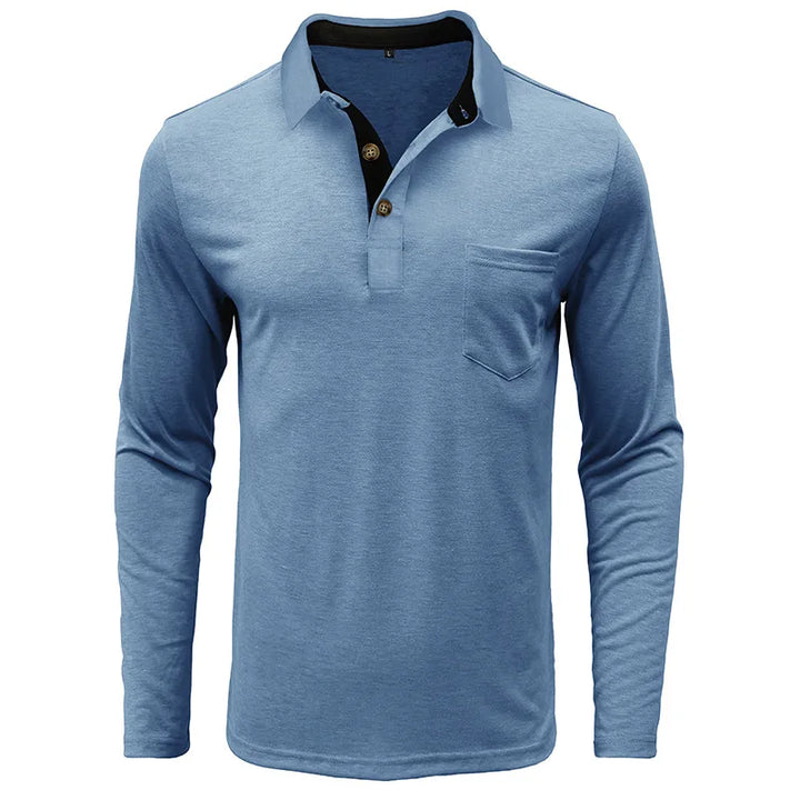 Jörg™ | Men's long-sleeved shirt with buttons