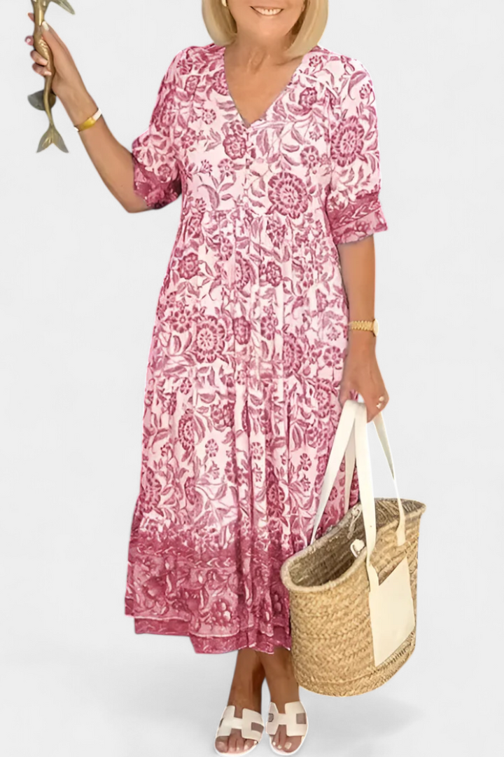 Elodie | Summer Floral Dress