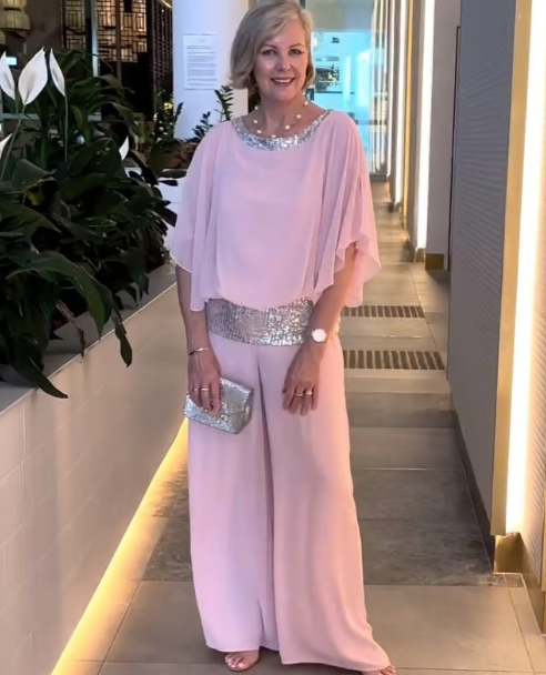 Talia – Evening Glow Two-Piece Outfit