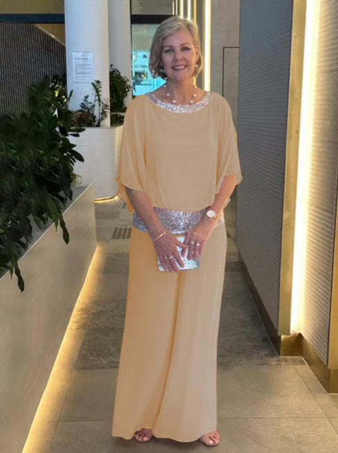 Talia – Evening Glow Two-Piece Outfit