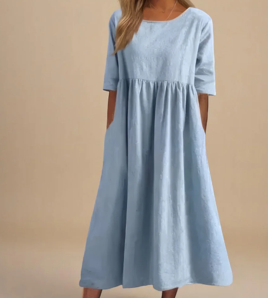Elin™ | Airy Cotton Day Dress