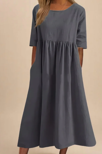 Elin™ | Airy Cotton Day Dress
