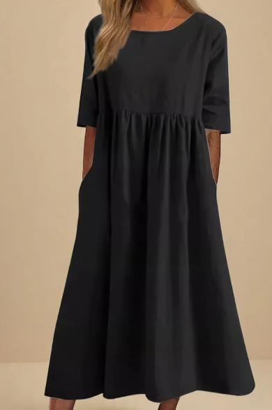 Elin™ | Airy Cotton Day Dress