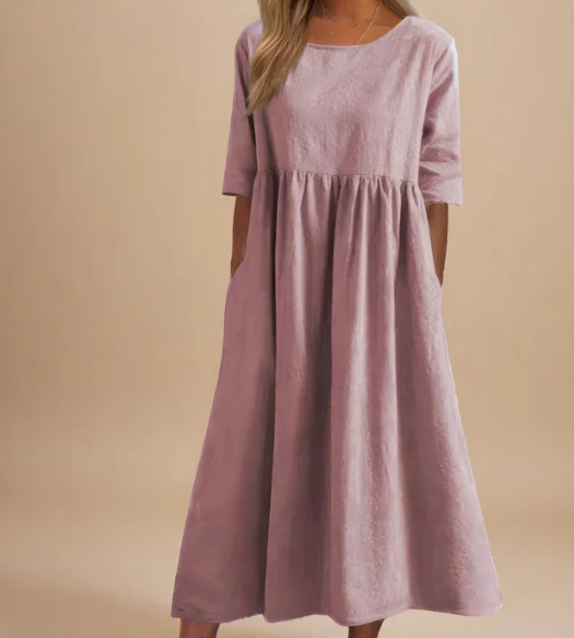 Elin™ | Airy Cotton Day Dress