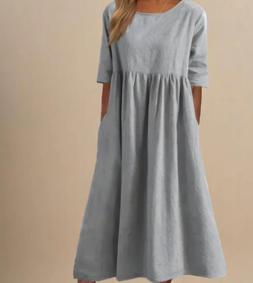 Elin™ | Airy Cotton Day Dress
