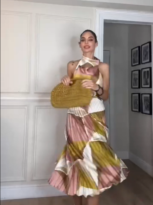 Scarlett™ - Stylish Top and Skirt Set