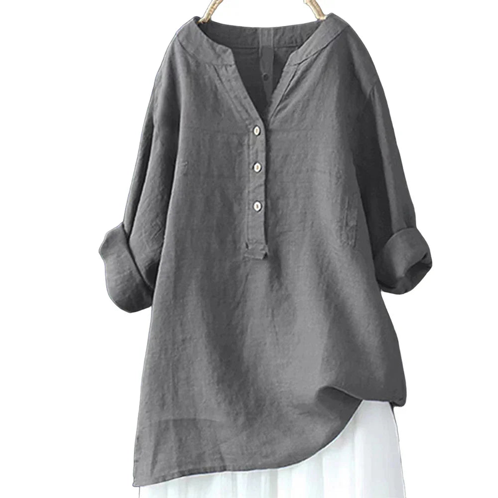 Grace™ - Comfy Oversized Casual Shirt