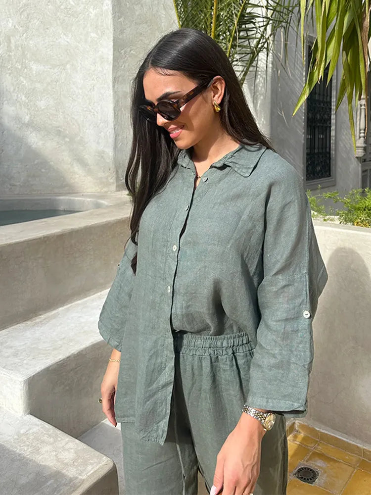 Layla™ - Breathable Linen Set