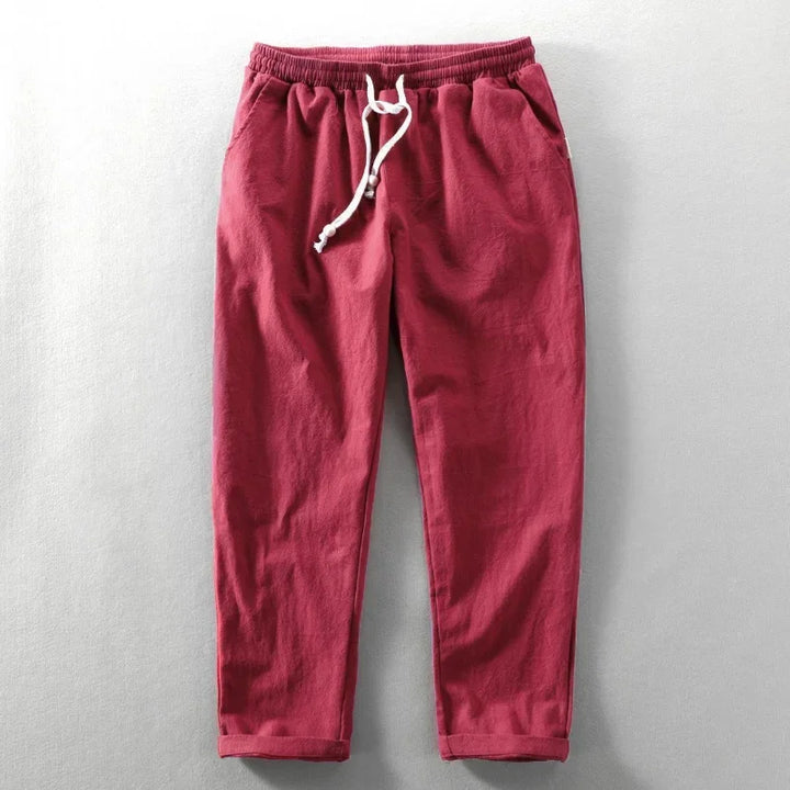 KEN - SOFT LINEN TROUSERS