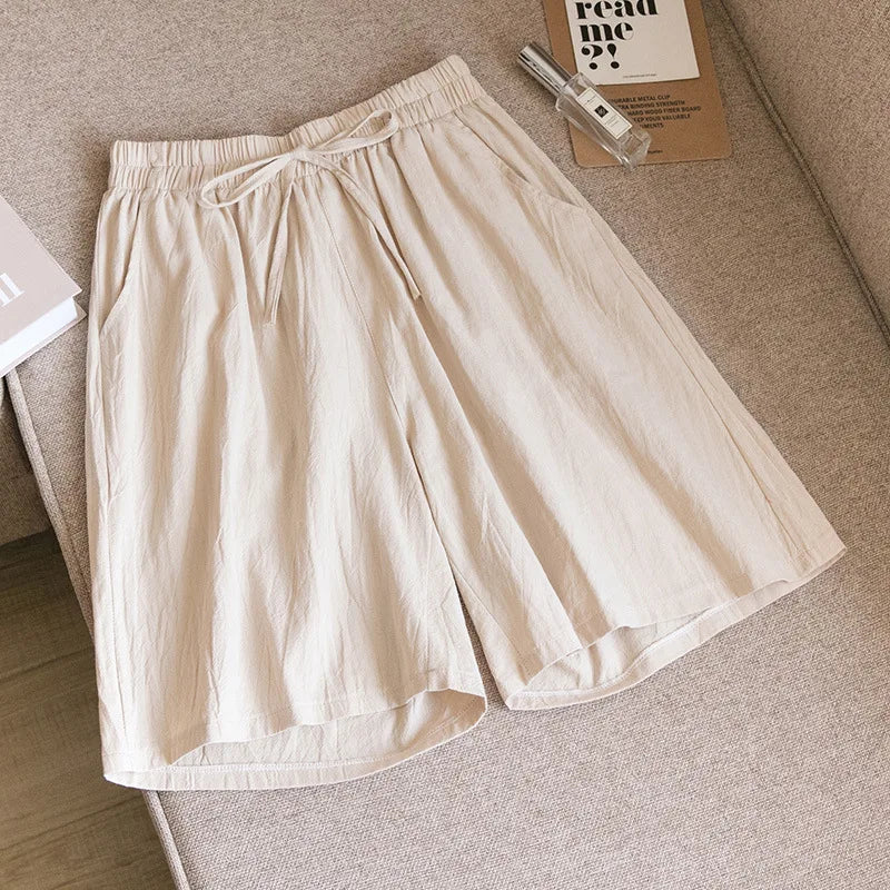 DRAWSTRING LOUNGE SHORTS