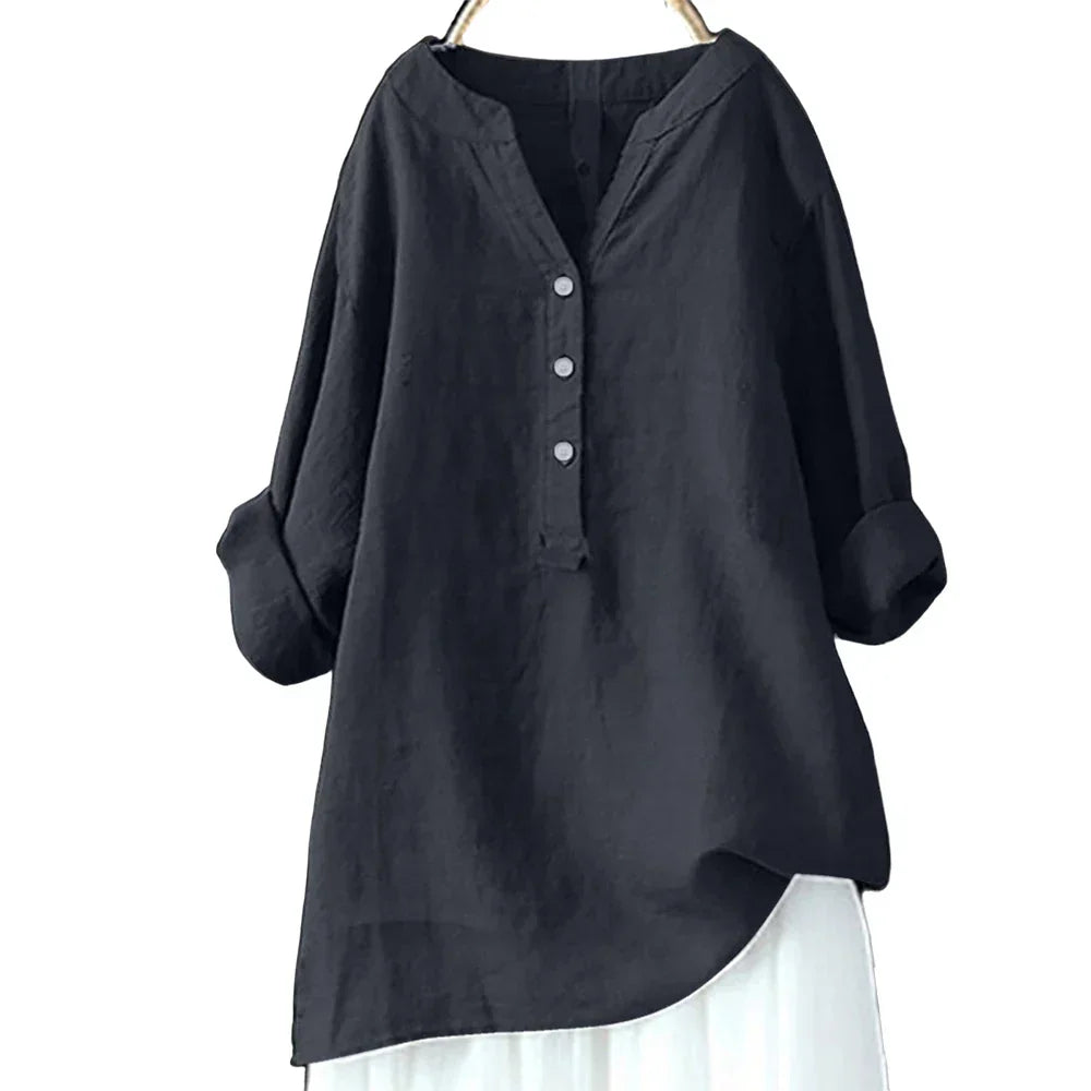 Grace™ - Comfy Oversized Casual Shirt
