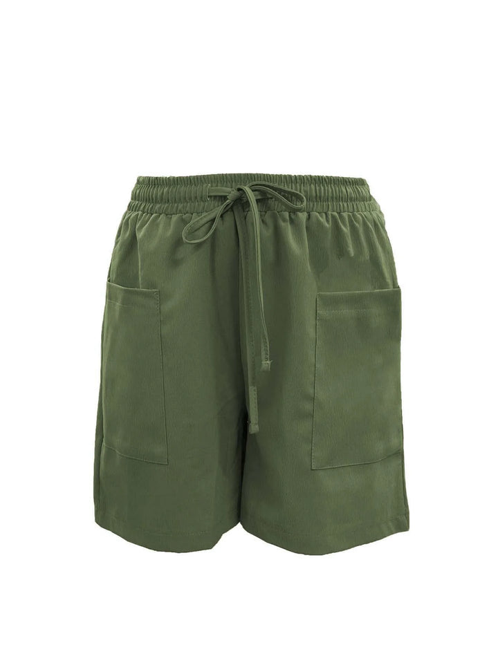 Mila | Relaxed Linen-Cotton Shorts