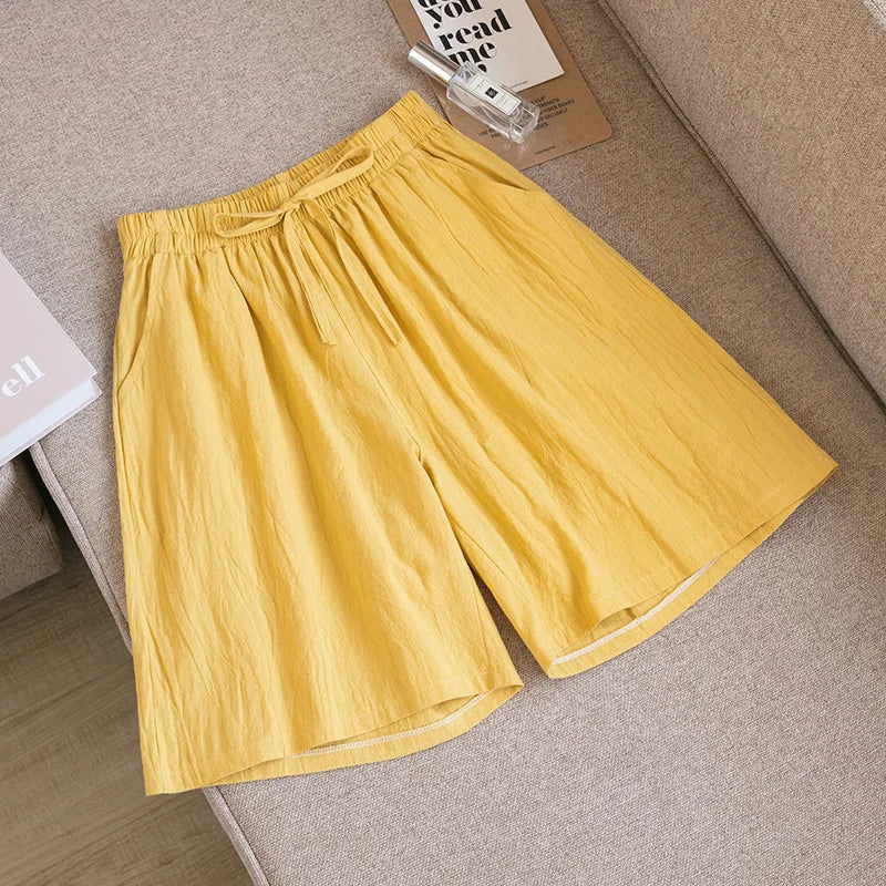 DRAWSTRING LOUNGE SHORTS