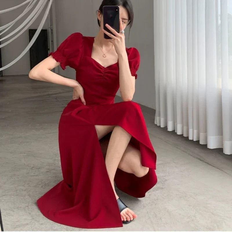 Victoria™ - Elegant Slit Dress