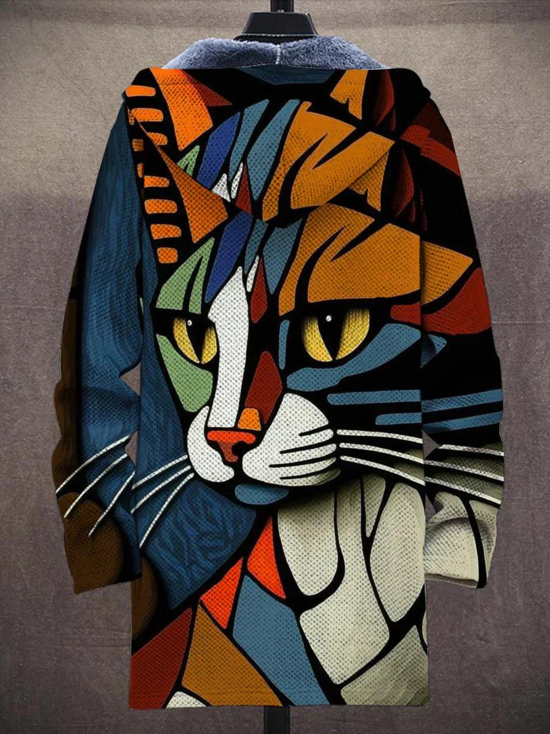Felicia™ - Abstract Cat Hoodie